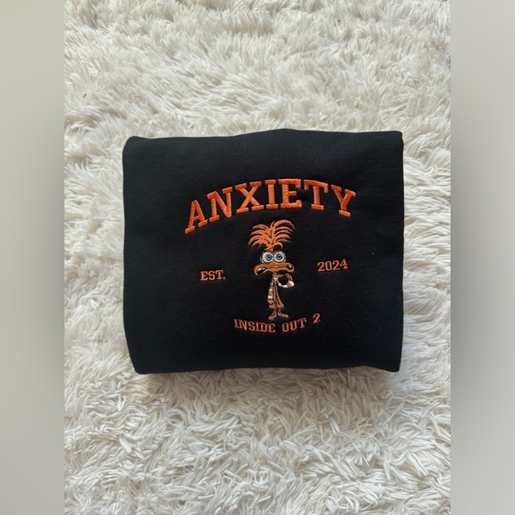 Inside Out Embroidered Sweatshirt - Picture 1 of 1